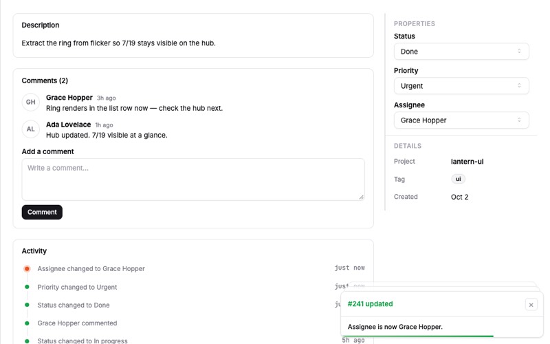 Toast deck screenshot